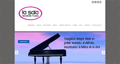 Desktop Screenshot of lasalademusica.com